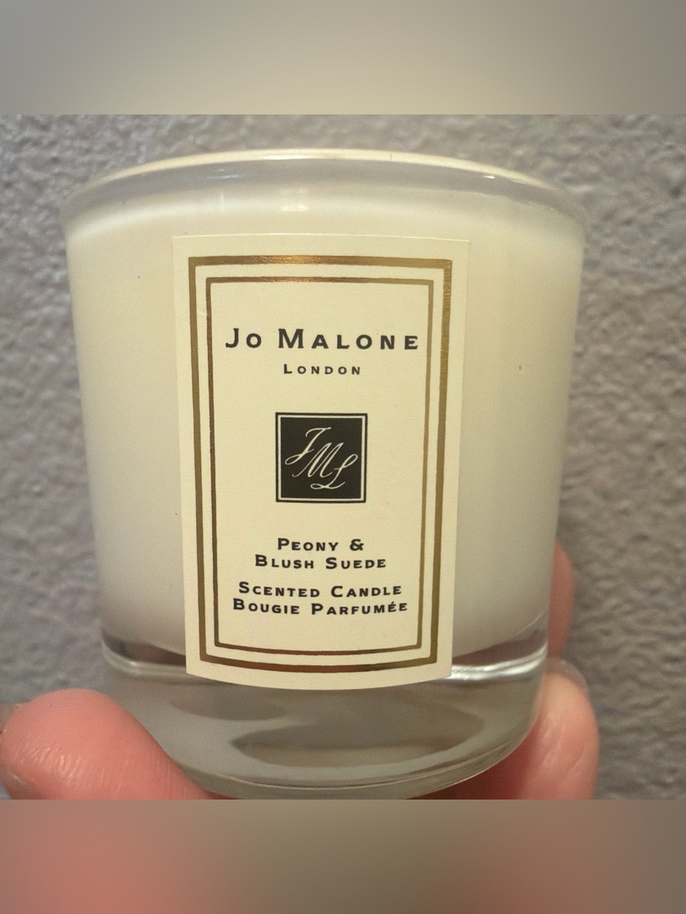 Jo Malone White Glass Peony & Blush Suede Candle
